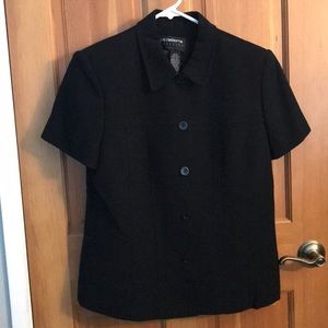 Liz Claiborne short sleeve suit jacket